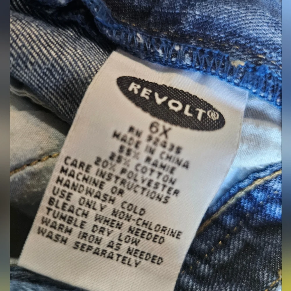 Revolt Jeans: Pleated Blue Denim Jean Skirt ❤️